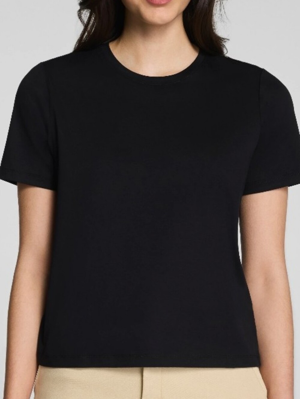 Spanx The Perfect Funnel Top Womens Sz M Black 20420R